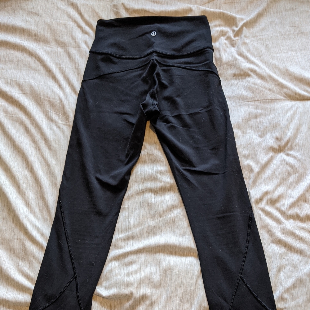 Lululemon Pace Rival Hi-Rise cropped leggings
